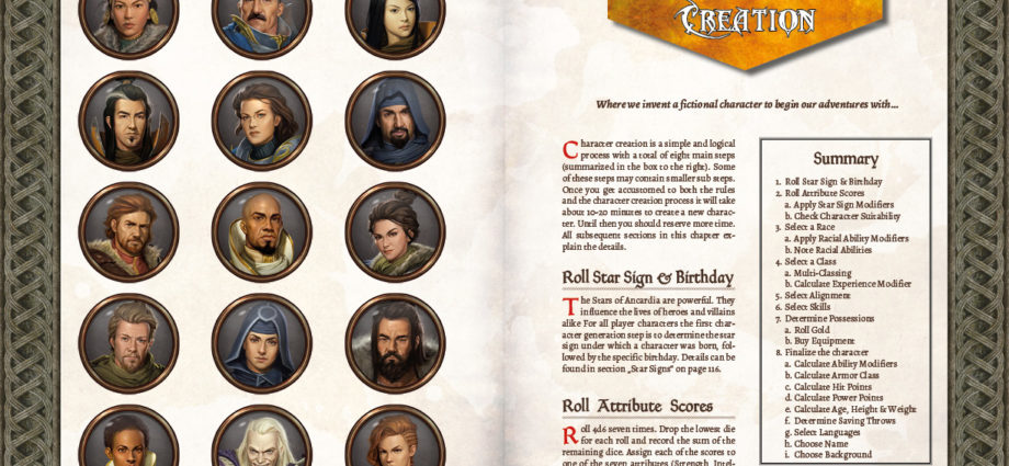 Character Creation in ADOM RPG